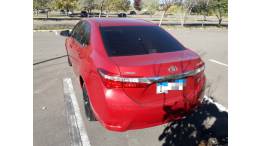 TOYOTA - COROLLA - 2016/2017 - Vermelha - Sob Consulta