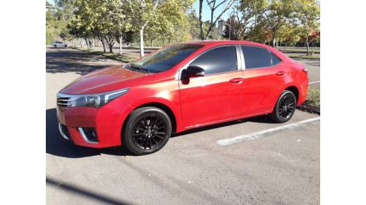 TOYOTA - COROLLA - 2016/2017 - Vermelha - Sob Consulta
